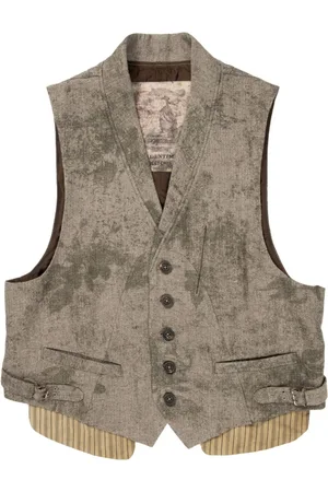 ZIGGY CHEN Layered-pocket waistcoat