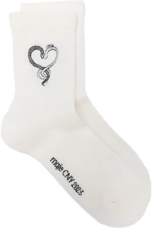 Maje Rhinestone-embellished socks