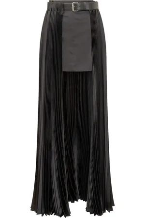 Peter Do Belted pleated skirt