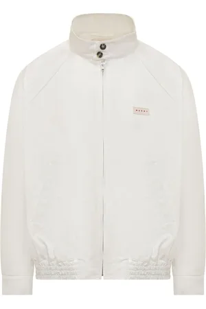 Marni Logo-patch zip-up jacket