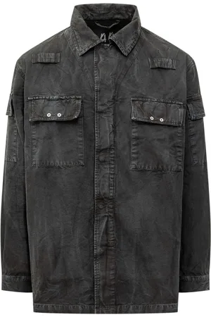 44 Label Group Logo-embroidered jacket