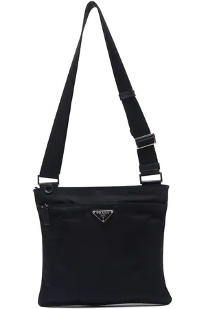 Prada 2000 triangle-logo shoulder bag