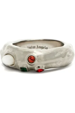 Palm Angels Oval melted ring