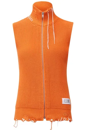 Maison Margiela Ribbed-knit cardigan