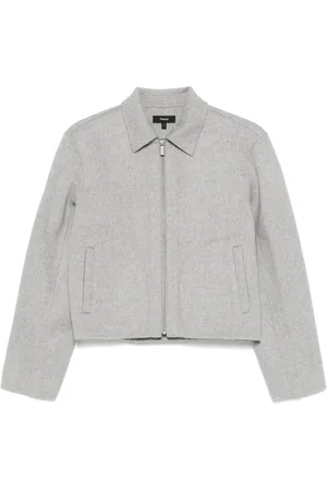 THEORY Mélange-effect jacket