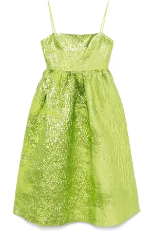 STINE GOYA Voluminous gathered midi dress