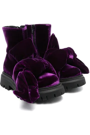 Nº21 Knot-detail boots