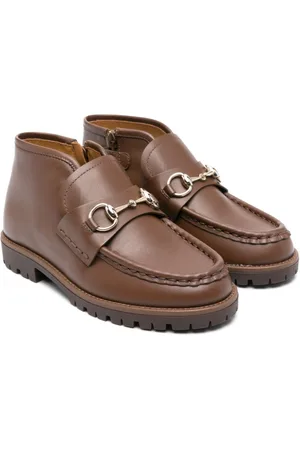 Gucci Horsebit leather boots