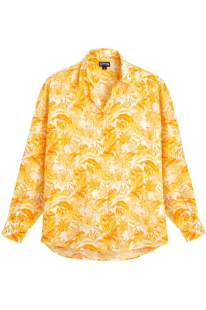 Vilebrequin Tahiti Flowers shirt
