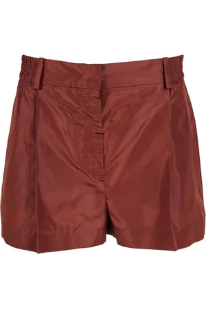 VALENTINO GARAVANI Pressed-crease tailored shorts