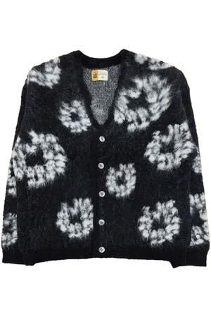 SAINT MXXXXXX X Denim Tears floral cardigan