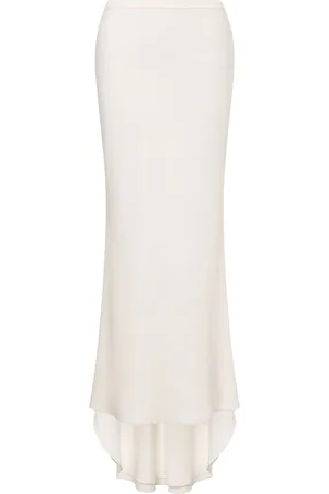 Serafini Asymmetric maxi skirt