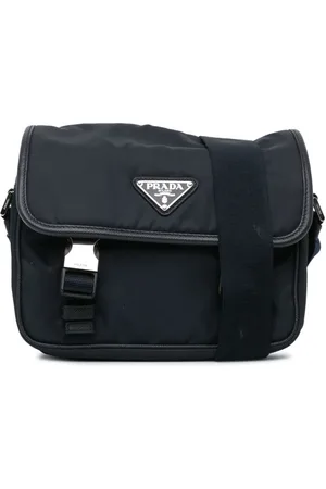 Prada 2013-2023 Tessuto Saffiano Trimmed crossbody bag
