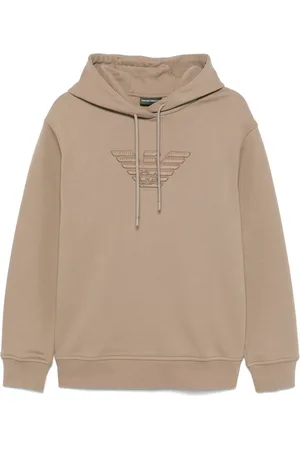 Emporio Armani Logo-embroidered hoodie