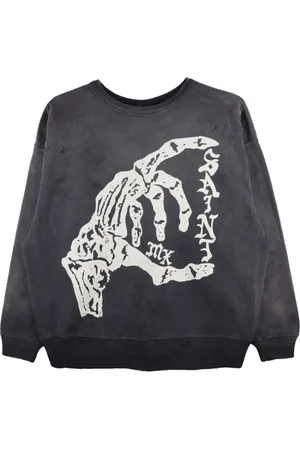 SAINT MXXXXXX Graphic-print sweatshirt