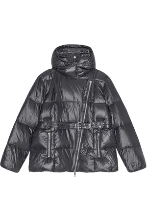 Ganni Belted zipped jacket