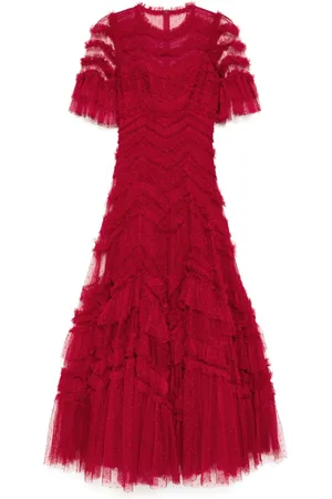 Needle & Thread Elia short-sleeved dress