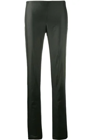 Jean Paul Gaultier Gathered slim trousers