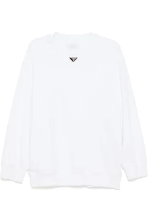Prada 2000s triangle sweatshirt