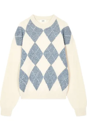 Studio Tomboy Argyle intarsia knit sweater