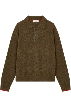 Studio Tomboy Polo-collar sweater