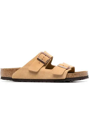 Birkenstock Arizona "Suede Leather-Latte Cream"