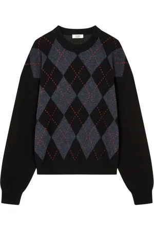 Studio Tomboy Argyle-knit sweater