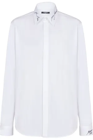Balmain Logo-embroidered shirt