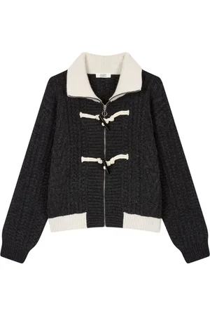 Studio Tomboy Cable-knit cardigan