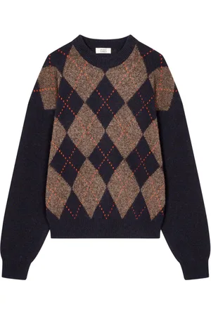 Studio Tomboy Argyle intarsia knit sweater