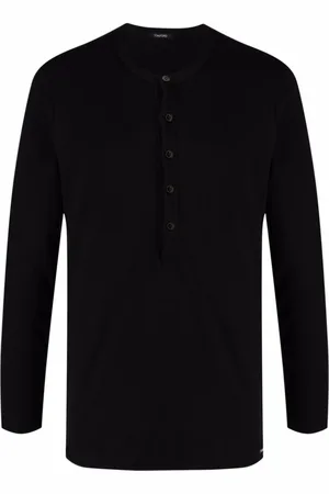 Tom Ford Round-neck Henley T-shirt