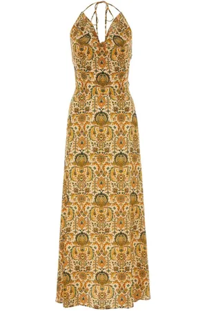 PANTAMOLLE Rosy maxi dress