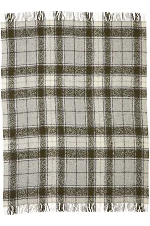 THE CONRAN SHOP Tartan bouclé Tthrow (130cm x 180cm)