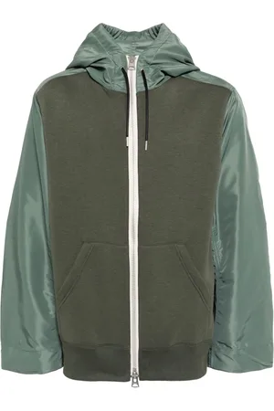 SACAI Patchwork hoodie