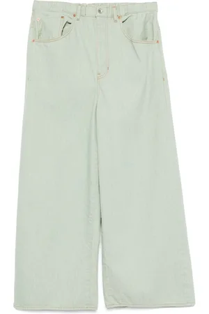 SACAI Belted denim