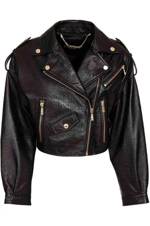 Roberto Cavalli Leather biker jacket