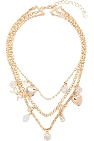 Twin-Set Multi-chain pendants necklace