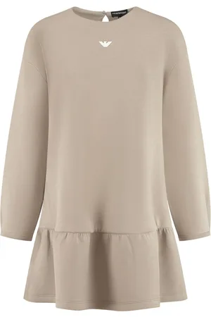Emporio Armani Logo-plaque dress
