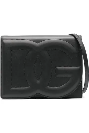 Dolce & Gabbana DG-logo leather cross body bag