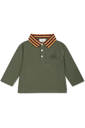 Etro Logo-embroidered polo shirt