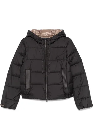 PESERICO SIGN Hooded down jacket