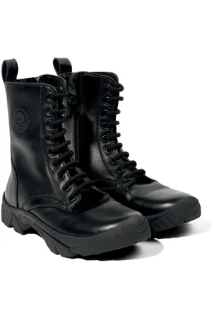Moncler Petit Hevea leather boots