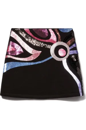 PUCCI Junior Marmo-embellished skirt