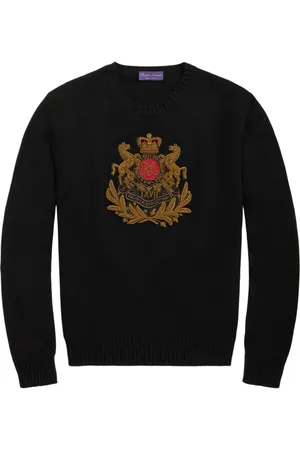 Ralph Lauren Embroidered cashmere pullover