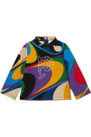 PUCCI Junior Onde-print top