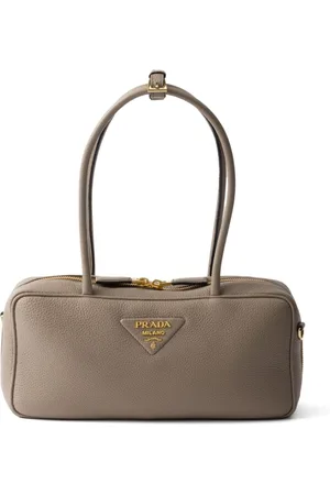 Prada Medium leather top-handle bag