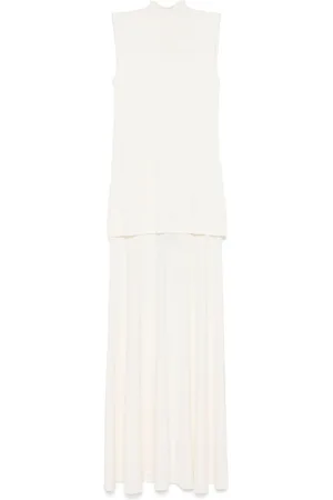 Jil Sander Crepe maxi dress