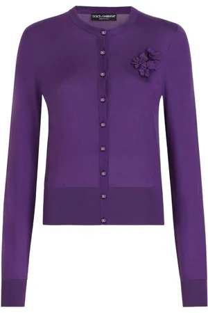 Dolce & Gabbana Floral appliqué cardigan