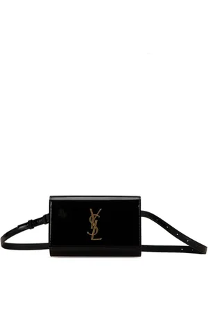 Saint Laurent 2018 Patent Monogram Kate belt bag