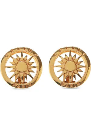 Céline 1990-2000s sun clip-on earrings